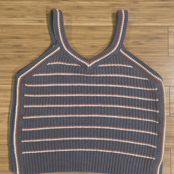 NWOT Madewell Striped Knit Tank - Picture 3 of 5